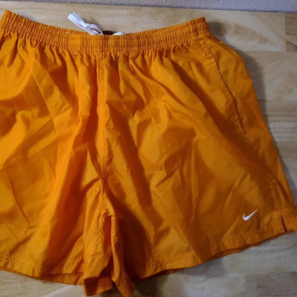 Vintage Nike Small Swoosh Logo Wind Shorts Joggers Trainers